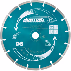Makita D-61139, Lama diamantata con orlo segmentato, 2,22 cm, 12,5 cm, 7 mm, 1 pz