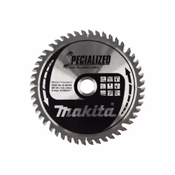 La lama per sega ad affondamento 165x20 mm per legno Makita B-56764 Specialized è un accessorio specifico pensato per i tagli ...