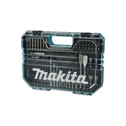 Makita - E-15126 Valigetta con set di punte e inserti per trapano 75 Pz.