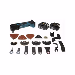 Makita DTM51RMJX3, Nero, Blu, 20000 OPM, 6000 OPM, 1,6°, Batteria, Ioni di Litio