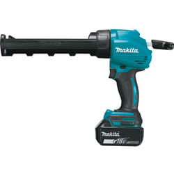 Pistola a cartuccia a batteria Makita DCG180ZX 18V, 300/600 ml senza batteria e caricabatterie