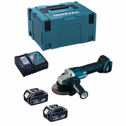 Mini-Smerigliatrice MAKITA DGA504 - Mini-Smerigliatrice da 18 V con motore brushless BL, prestazioni migliori rispetto al mod ...