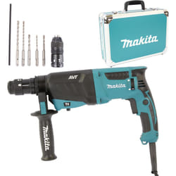Makita - HR2631FT13 martello combinato 800W con SDS-Plus in un set in valigetta