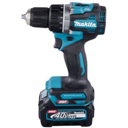 Makita - Trapano-avvitatore a batteria 40 v con 2 batterie e caricabatterie DC40RA (DF002GA202)