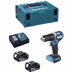 Trapano a Percussione MAKITA DHP487 - Potente Trapano a Percussione con motore brushless BL altamente efficiente e compatto p ...