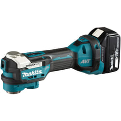 Utensile multifunzione a batteria Makita 18V DTM52T1JX2, 1x5.0+caricatore + set di accessori