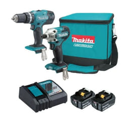 Makita - DLX2336X Kit Avvitatori ad impulsi e percussione 18 v con batterie