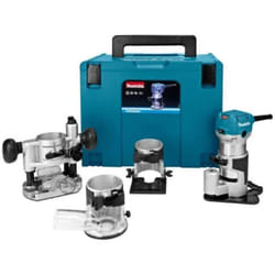 Makita RT0702CX3J Multifunktionsfräse Nero, Verde, Metallico 34000 Giri/min 710 W