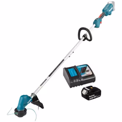 Il Decespugliatore 18v Makita DUR192LRT1 nasce per il taglio in ambito civile di aree verdi grazie al motore Brushless alimen ...