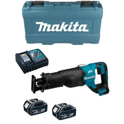Makita - Sega Universale DJR187RTE (2 x 5,0 Ah + DC18RC + Valigetta)