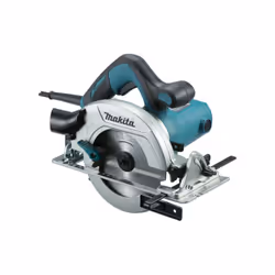 Caratteristiche sega circolare HS6601J Makita: Impugnatura ergonomica rivestimento soft grip Scala graduata per tagli inclina ...