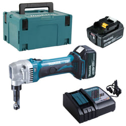 Makita - Roditrice 18 v Li-Ion 5 Ah 2 batterie, caricabatterie, valigetta - DJN161RTJ