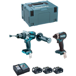 Makita - Kit DLX2174TJ1 (DHP481 + DTD153 + 3 x 5,0 Ah + DC18RC + makpac 3)