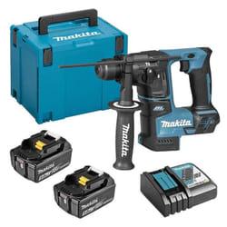 Makita - Tassellator DHR171RTJ 18v con valigetta Makpac, due batterie BL1850 e un caricabatterie