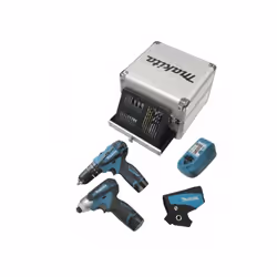 Il set di avvitatori DK1493X1 è fornito con il classico avvitatore a percussione HP330D e il praticissimo avvitatore ad impul ...