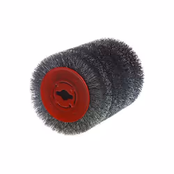 Spazzola di nylon Abrasivo Consente di rimuovere le venature morbide dal legno tenero (ceruse) per ottenere un aspetto ruvido ...