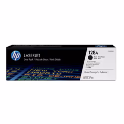 HP Confezione da 2 cartucce originali di Toner nero LaserJet 128A, 4000 pagine, Nero, 2 pz