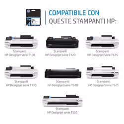 HP Confezione da 3 cartucce di inchiostro giallo DesignJet 711, 29 ml - Vista aggiuntiva 5