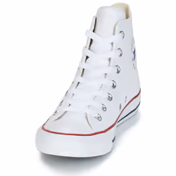 Sneakers alte Converse Chuck Taylor All Star CORE LEATHER HI Bianco - 37 1/2 - Vista aggiuntiva 3