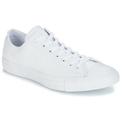 Sneakers basse Converse ALL STAR MONOCHROME CUIR OX Bianco - 44 1/2