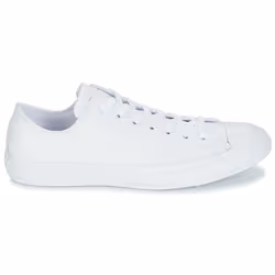 Sneakers basse Converse ALL STAR MONOCHROME CUIR OX Bianco - 44 1/2 - Vista aggiuntiva 2