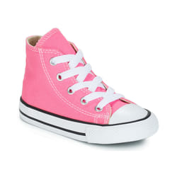 Scarpe bambini Converse CHUCK TAYLOR ALL STAR CORE HI Rosa - 19