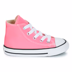 Scarpe bambini Converse CHUCK TAYLOR ALL STAR CORE HI Rosa - 19 - Vista aggiuntiva 2