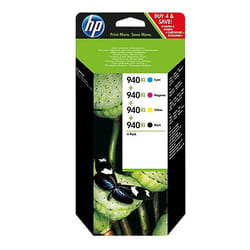 HP 940XL cartuccia d'inchiostro 4 pz Originale Resa elevata (XL) Nero, Ciano, Magenta, Giallo