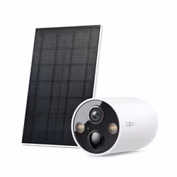 TP-Link Tapo C425 KIT, Telecamera di sicurezza IP, Esterno, Wireless, Soffitto/muro, Bianco, Pallottola (forma)