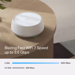TP-Link DECO BE25(1-PACK) sistema Wi-Fi Mesh Dual-band (2.4 GHz/5 GHz) Wi-Fi 7 (802.11be) Bianco 2 Interno - Vista aggiuntiva 4