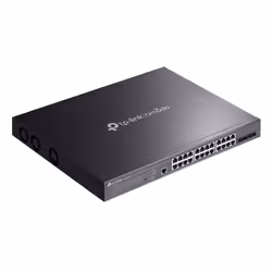 TP-Link Omada SG3428XMPP switch di rete Gestito L2+ Gigabit Ethernet (10/100/1000) Supporto Power over Ethernet (PoE) 1U Nero - Vista aggiuntiva 4