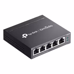 TP-Link Omada ES205G Gestito Gigabit Ethernet (10/100/1000) Supporto Power over Ethernet (PoE) Nero - Vista aggiuntiva 4