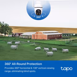 TP-Link TAPO C501GW telecamera di sorveglianza Torretta Telecamera di sicurezza IP Esterno 1920 x 1080 Pixel Parete - Vista aggiuntiva 6