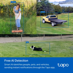 TP-Link TAPO C501GW telecamera di sorveglianza Torretta Telecamera di sicurezza IP Esterno 1920 x 1080 Pixel Parete - Vista aggiuntiva 7