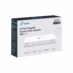 TP-Link FESTA FS308GP switch di rete Gestito Gigabit Ethernet (10/100/1000) Supporto Power over Ethernet (PoE) Bianco - Vista aggiuntiva 6