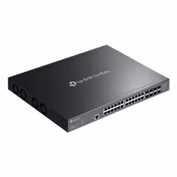 TP-Link Omada SX3832MPP switch di rete Gestito L2+ 10G Ethernet (100/1000/10000) Supporto Power over Ethernet (PoE) DIN rail Nero - Vista aggiuntiva 4