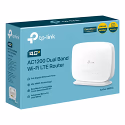 TP-Link Archer AC1200 router wireless Gigabit Ethernet Dual-band (2.4 GHz/5 GHz) 4G Bianco - Vista aggiuntiva 4