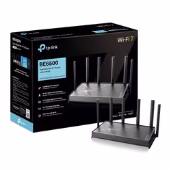 TP-Link Archer BE400 router wireless 2.5 Gigabit Ethernet Dual-band (2.4 GHz/5 GHz) Nero - Vista aggiuntiva 4