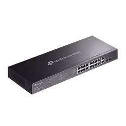 TP-Link ES220GMP switch di rete Gestito Gigabit Ethernet (10/100/1000) Supporto Power over Ethernet (PoE) Nero - Vista aggiuntiva 4