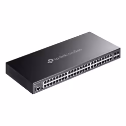 TP-Link Omada SG5452X switch di rete Gestito L3 Gigabit Ethernet (10/100/1000) Nero - Vista aggiuntiva 4
