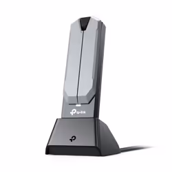 TP-Link Archer TBE400UH, Con cavo e senza cavo, USB, WLAN, Wi-Fi 7 (802.11be), 2882 Mbit/s, Grigio