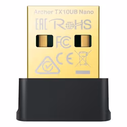 TP-Link Archer TX10UB Nano, Wireless, USB, Bluetooth, 600 Mbit/s, Nero