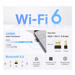 TP-Link Archer TX10UB Nano Bluetooth 600 Mbit/s - Vista aggiuntiva 4