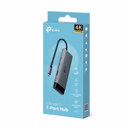 TP-Link UH7020C hub di interfaccia USB 3.2 Gen 1 (3.1 Gen 1) Type-C 5000 Mbit/s - Vista aggiuntiva 4