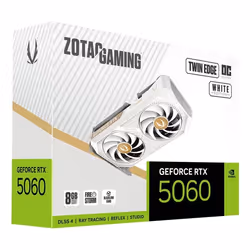 Zotac GAMING GeForce RTX 5060 Twin Edge OC White Edition NVIDIA 8 GB GDDR7 - Vista aggiuntiva 7
