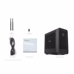 Zotac ZBOX -EU27507TC-BE barebone per PC/stazione di lavoro Mini-Tower Nero - Vista aggiuntiva 7