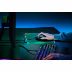 Razer Firefly V2 Tappetino per mouse per gioco da computer Nero - Vista aggiuntiva 6