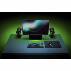 Razer Gigantus V2 - Medium Tappetino per mouse per gioco da computer Nero, Verde - Vista aggiuntiva 6