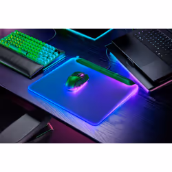 Razer Firefly V2 Pro Tappetino per mouse per gioco da computer Verde - Vista aggiuntiva 4