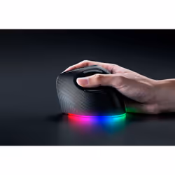 Razer Pro Click V2 Vertical mouse Universale Mano destra RF Wireless + Bluetooth + USB Type-C Ottico 30000 DPI - Vista aggiuntiva 5